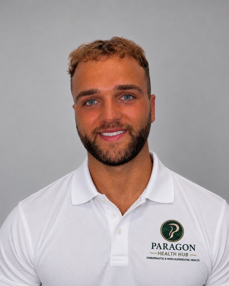 Farley Heath-Drury, chiropractor and founder of Paragon Health Hub